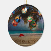 熱帯クリスマスオーナメント セラミックオーナメント (左)