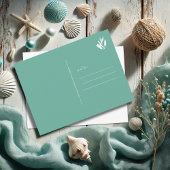 熱帯クリスマスカードパームツリーポストカード ポストカード