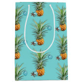 熱帯クリスマスパイナップル ミディアムペーパーバッグ (正面)