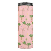 熱帯クリスマスパームツリーパターン タンブラー (裏面)