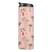 熱帯クリスマスパームツリーパターン タンブラー (回転右)