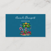 熱帯クリスマスパームツリー 名刺 (正面)