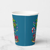 熱帯クリスマスパームツリー 紙コップ (右)