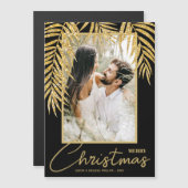 熱帯クリスマスフォト磁気カード (正面/裏面)