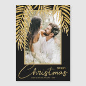 熱帯クリスマスフォト磁気カード (正面)