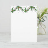 熱帯クリスマスホワ空白のクヒトデ紙 シーズンカード (スタンド正面)