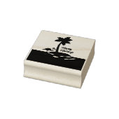 熱帯クリスマス島 ラバースタンプ (スタンプ)