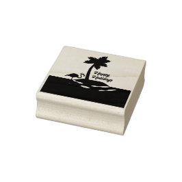 熱帯クリスマス島 ラバースタンプ