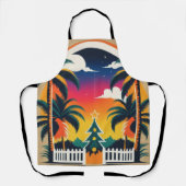 熱帯クリスマス エプロン (正面)