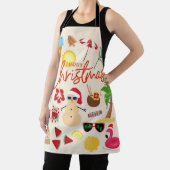 熱帯クリスマス エプロン (インサイチュ)