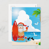 熱帯クリスマス シーズンポストカード (正面/裏面)