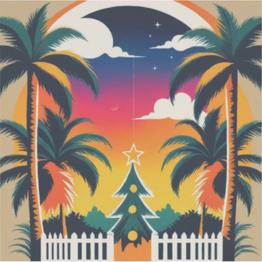 熱帯クリスマス シール (正面)