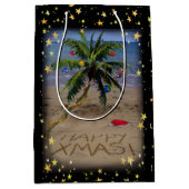 熱帯クリスマス ミディアムペーパーバッグ (正面)