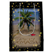 熱帯クリスマス ミディアムペーパーバッグ (裏面)