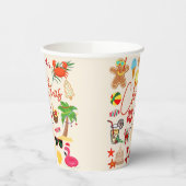 熱帯クリスマス 紙コップ (左)