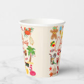 熱帯クリスマス 紙コップ (右)
