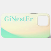 熱帯グラデーショグラデーションン緑黄色事業 Case-Mate iPhoneケース (裏面 (横))