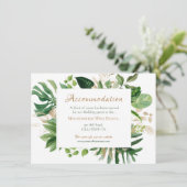 熱帯グリーンウォーター色モンステラ離れのフレーム (スタンド正面)