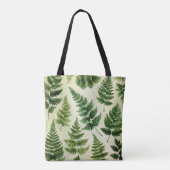 熱帯グリーンリーウォータートート トートバッグ (裏面)