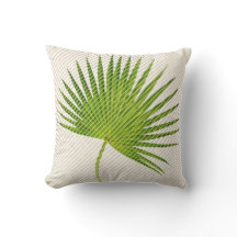 熱帯グリーンリーフゴールデンジオメトリストライプ白