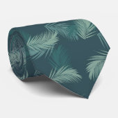 熱帯グリーンリーフメンズタイ ネクタイ (ロール)