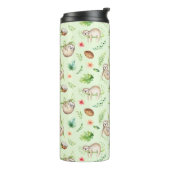 熱帯ココナッツ怠惰パターン タンブラー (回転左)