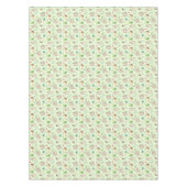 熱帯ココナッツ怠惰パターン テーブルクロス (正面)