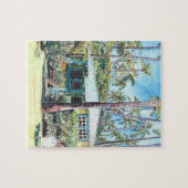 熱帯コテージのカウアイパズル ジグソーパズル (横)