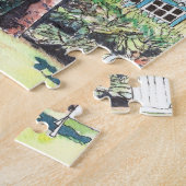 熱帯コテージのカウアイパズル ジグソーパズル (側面)