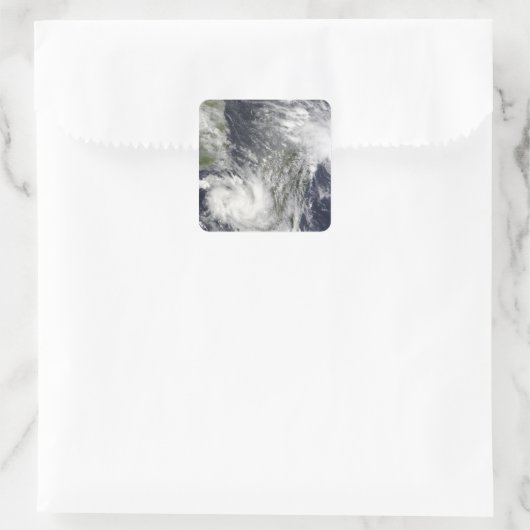 熱帯サイクロンEricとFanele スクエアシール (バッグ)