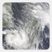 熱帯サイクロンEricとFanele スクエアシール (正面)