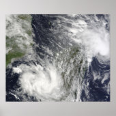 熱帯サイクロンEricとFanele ポスター (正面)