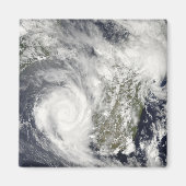 熱帯サイクロンEricとFanele 2 マグネット (正面)