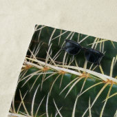 熱帯サボテンの植物の写真 ビーチタオル (インサイチュ)