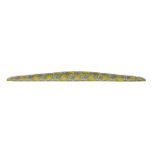 熱帯サボテンパターン緑の黄色 タイヘッドバンド (裏面)