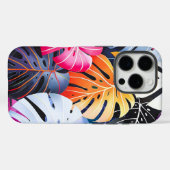熱帯サマーモンステラ離れ Case-Mate iPhoneケース (裏面 (横))
