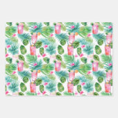 熱帯サマーラッピング紙 ラッピングペーパーシート (正面)