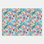 熱帯サマーラッピング紙 ラッピングペーパーシート (正面)