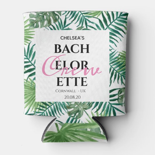 熱帯サマーリーフバチェロレッテクルーパーティー 缶クーラー (正面)