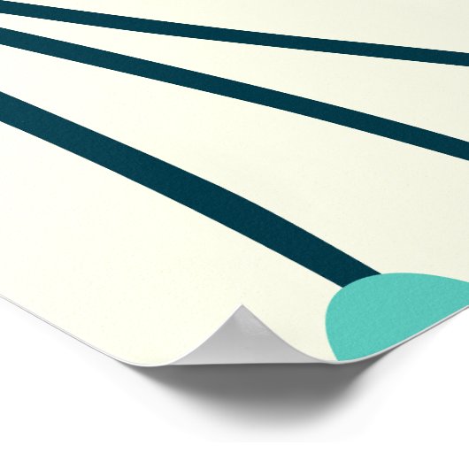 熱帯サマー葉ズ ポスター (角)