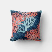 熱帯サンゴのアクセント クッション (正面)