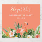 熱帯サンゴフローラバチェロレッテ ビールラベル (シングルラベル)