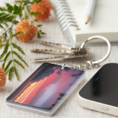 熱帯サンセットキーチェーン キーホルダー (正面右)