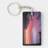 熱帯サンセットキーチェーン キーホルダー (正面)