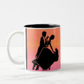 熱帯サンセットダンサー ツートーンマグカップ (左)