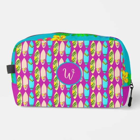 熱帯サーフボードとハイビスカスの花 ドップキット (正面)