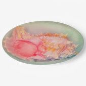 熱帯シェル ペーパープレート (アングル)