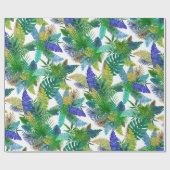 熱帯シダ葉類 ラッピングペーパー (フラット)