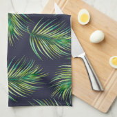 熱帯シダ キッチンタオル (四つ折り)