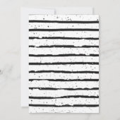 熱帯シック|金ゴールド·ワイルド·ワン·バースデー·パーティー 招待状 (裏面)